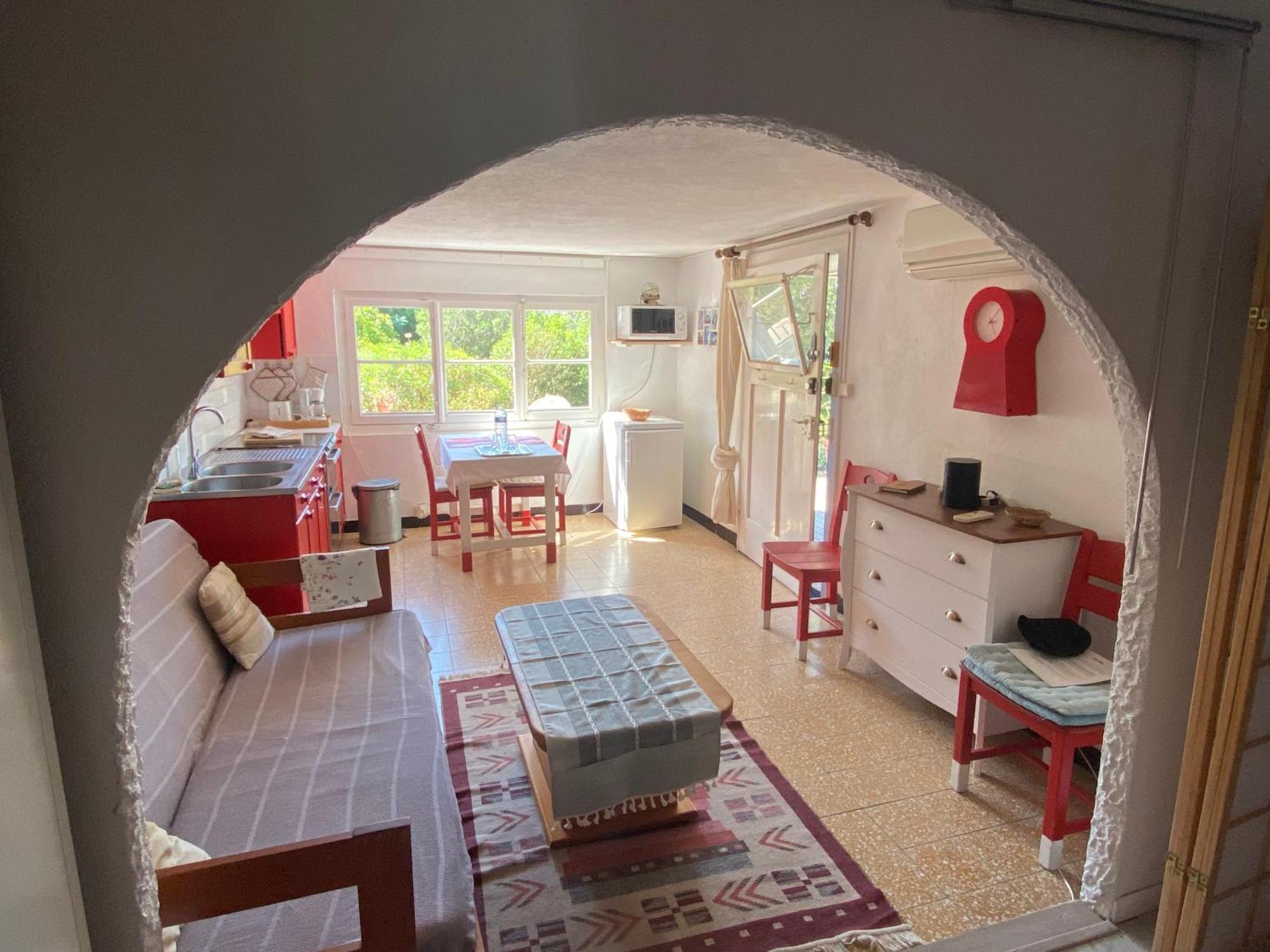 Les Oreades, Studio Le Marin Avec Vue Mer Imprenable Apartment Ile du Levant Exterior photo